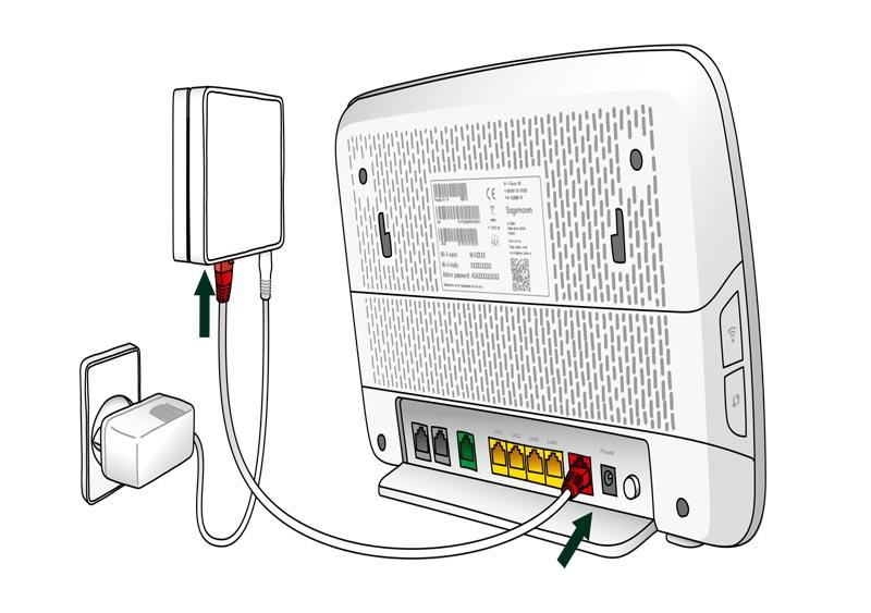 Opsæt din WiFi Router D6 via fiber