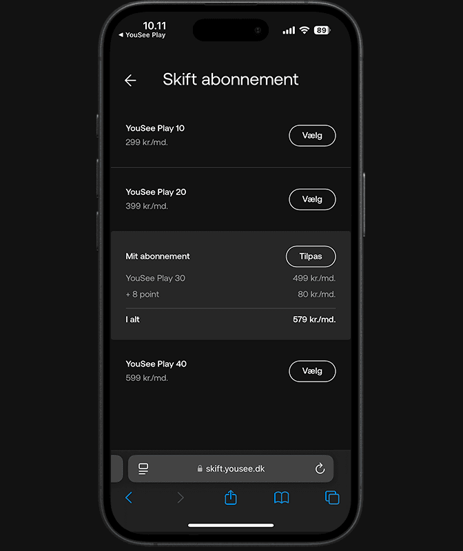 Sådan skifter du dine kanaler i YouSee Play-appen_13