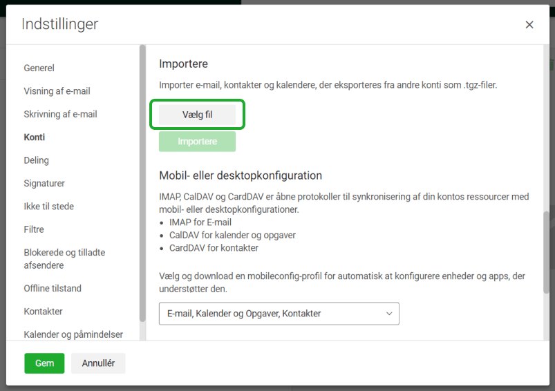 Import med tandhjul - Step 6