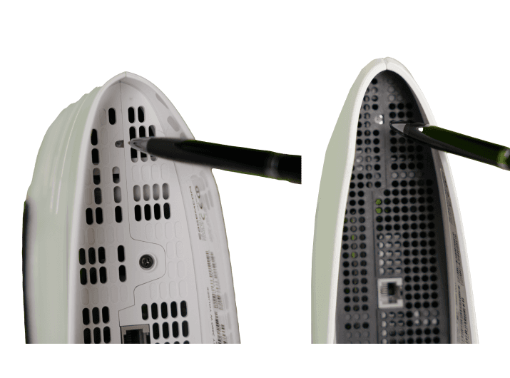 Sagemcom Fast 3890v2 closeup bund uden markering