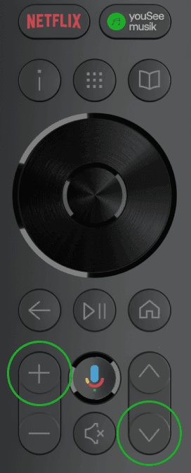 Min fjernbetjening virker ikke - Nulstil