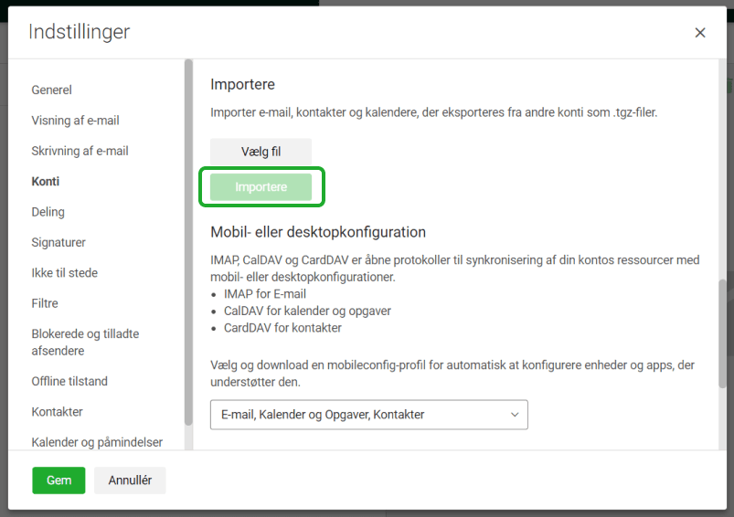 Import med tandhjul - Step 7
