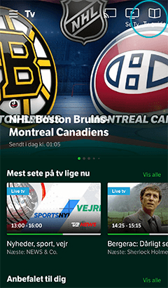 Sådan ser du tv og film på app og pc
